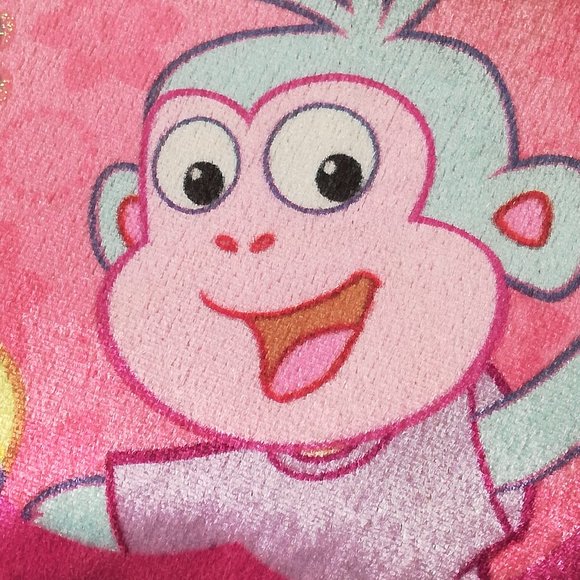 Dora the Explorer Full Flat Sheet Pink - Picture 8 of 9